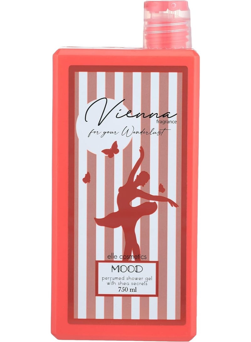 موود فيينا جل الاستحمام 2ق*750مل - Image 2