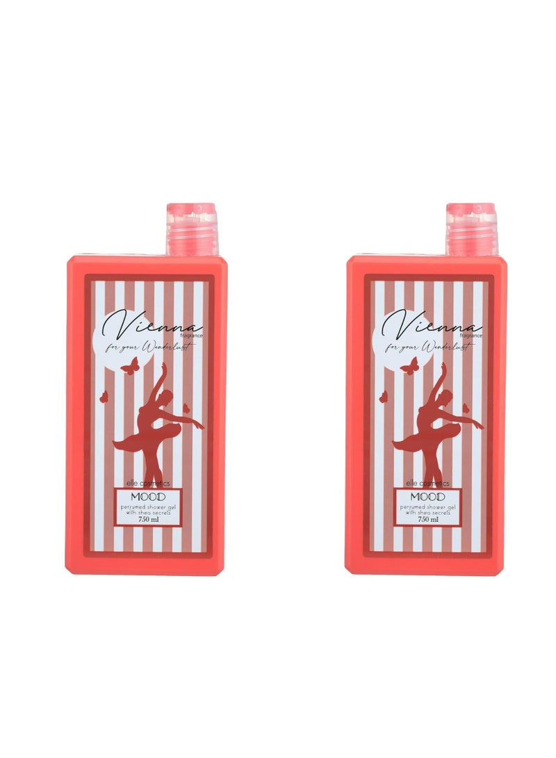 موود فيينا جل الاستحمام 2ق*750مل - Image 1