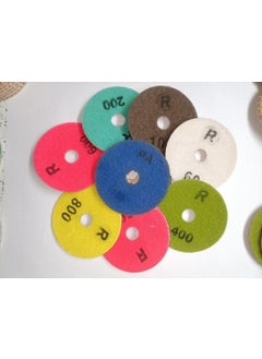 pioneerabrasive Pioneer Abbrasive 5MM Diamond Polishing Pads 10pcs Pioneer Abbrasive4 Inch Pads for Marble Granite Stone Polishing Grinding  - Image 3