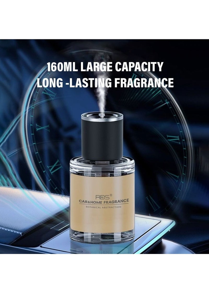 MOCOM - AI Intelligent Wireless Car & Home Aromatherapy Spray – 160ml Smart Air Fragrance Machine with Starry Sky Projection, Adjustable Scent Intensity, USB Rechargeable, Cup Holder Fit – Portable Electric Humidifier & Car Perfume Diffuser - Image 1