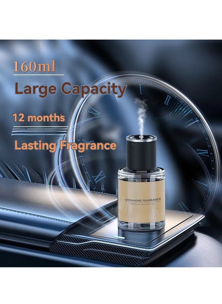 MOCOM - AI Intelligent Wireless Car & Home Aromatherapy Spray – 160ml Smart Air Fragrance Machine with Starry Sky Projection, Adjustable Scent Intensity, USB Rechargeable, Cup Holder Fit – Portable Electric Humidifier & Car Perfume Diffuser - Image 1