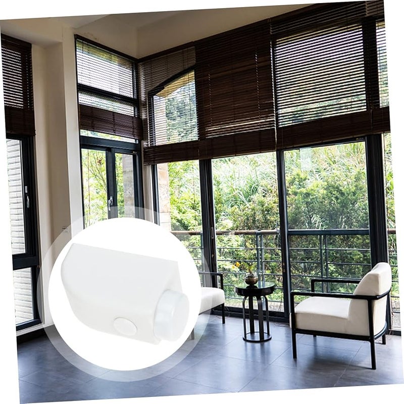 Jojofuny 8pcs White Sliding Door Security Latch Window Safety Lock Theft Deterrent - Image 3