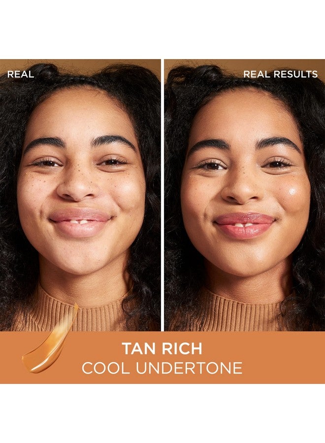 IT COSMETICS Cc+ جلو Nude خفيف الوزن كريم أساس + سيروم جلو مع واقي شمس 40 مع نياكيناميد حمض الهيالورونيك و مستخلص الشاي الأخضر تان ريتش 1.08 أونصة سائلة - Image 3
