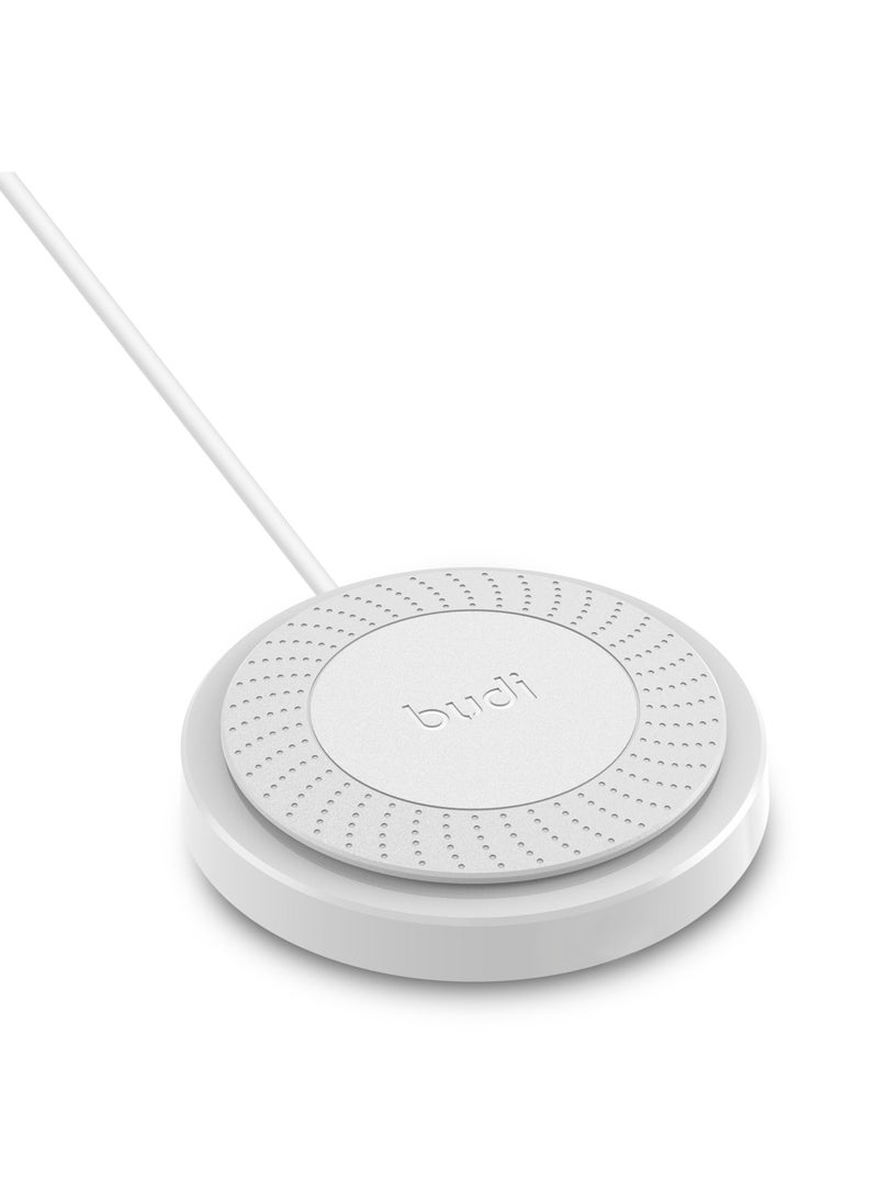budi BUDI qi 10W Fast Wireless Charger Pad 3A3000  - Image 1