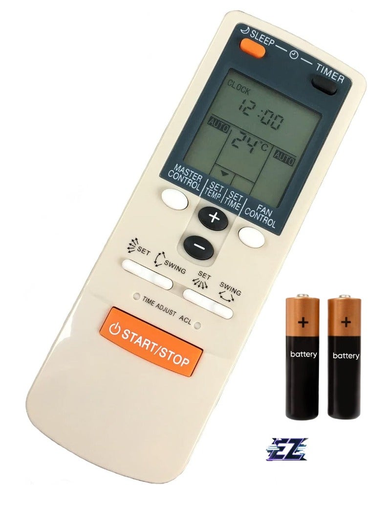 ELTRAZONE "Replacement Remote Control for Friedrich Air Conditioner MW12C1E MW12C1F MW09C3E AR-FB3 MW12C3E MW18C3E MW18Y3E MW24C3E MW24Y3E MW30C3E MW12Y1E MW09Y1E MW09Y1F MW12Y1F MW009Y1F MW09Y1F MW001F" - Image 1