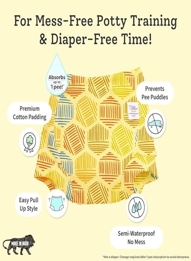 Superbottoms unisex-child Cotton Padded Underwear (Pack of 3) (SBSU-EX-3PACK-SIZE3_Explorer_Multicolor_3 Count - Image 4