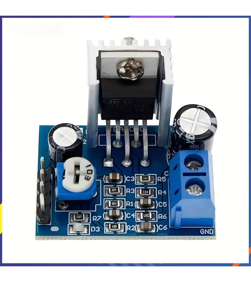 TDA2030 2PCS Audio Amplifier Board Module 6-12V Power Supply Single - Image 4