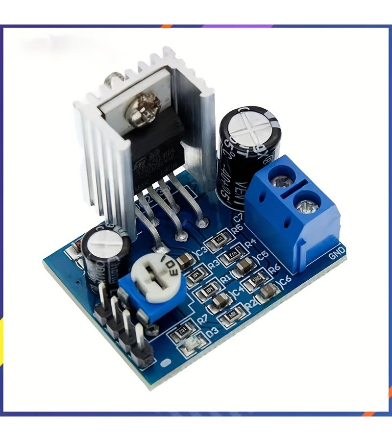 TDA2030 2PCS Audio Amplifier Board Module 6-12V Power Supply Single - Image 3
