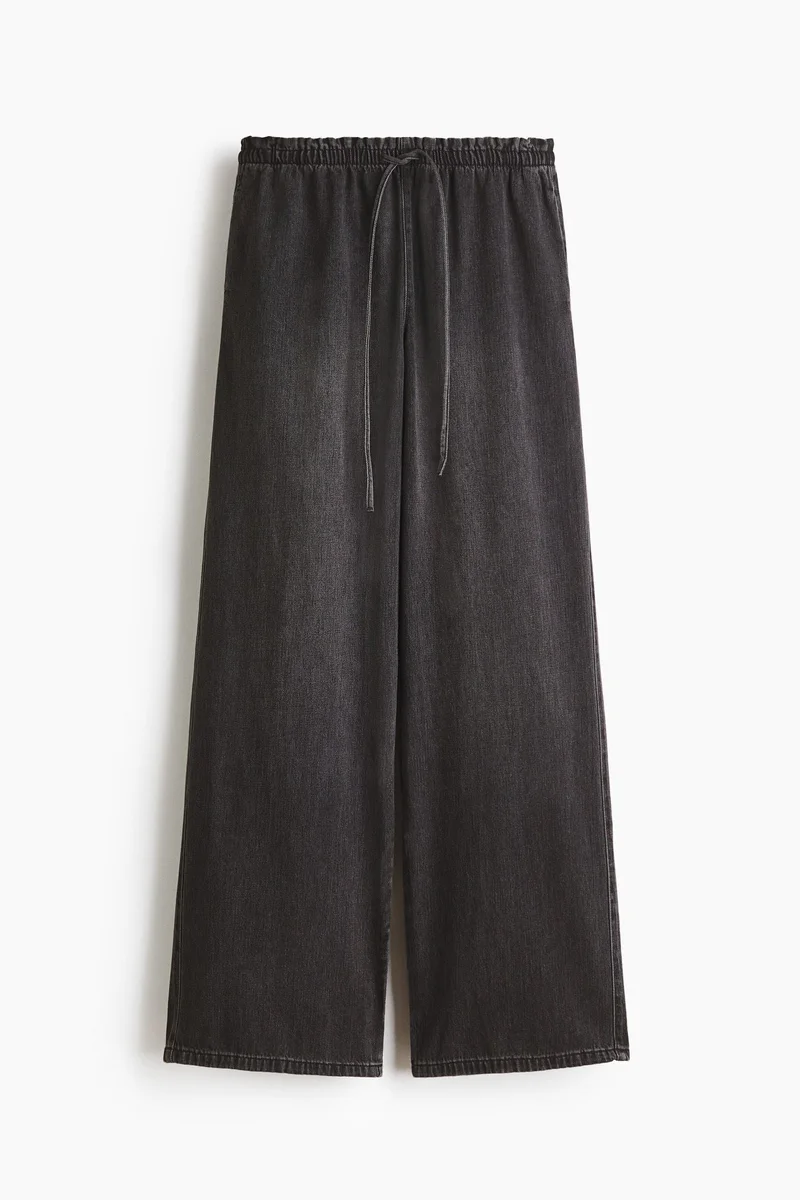 H&M Denim pull-on trousers