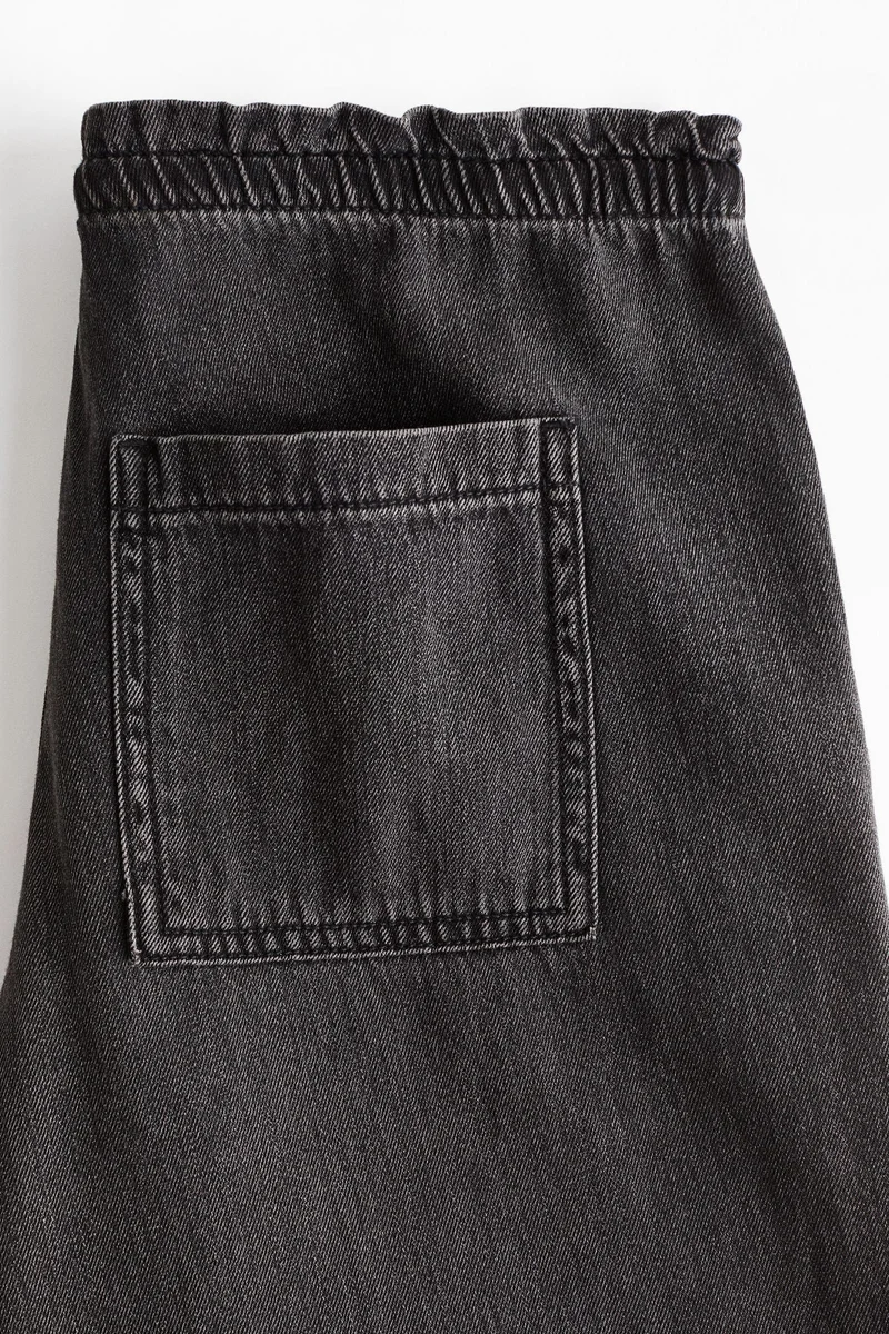 H&M Denim pull-on trousers