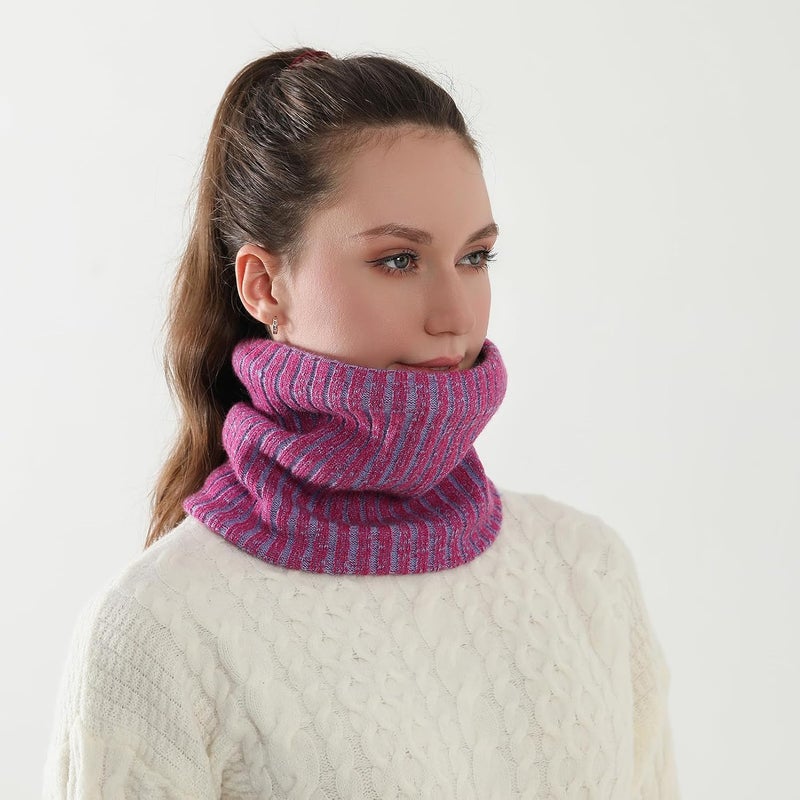 NovForth Winter Neck Warmer Men Ski, Neck Gaiter Face Scarf Women, Fleece Scarf for Men Gaiter Mask, Thick Windproof Scarves - Image 5