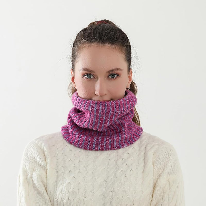 NovForth Winter Neck Warmer Men Ski, Neck Gaiter Face Scarf Women, Fleece Scarf for Men Gaiter Mask, Thick Windproof Scarves - Image 2