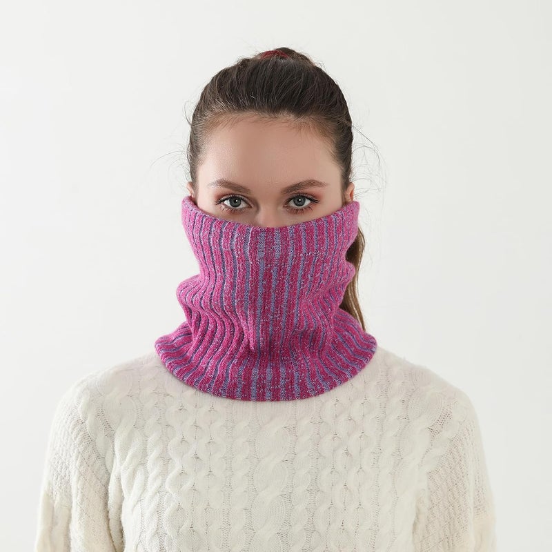 NovForth Winter Neck Warmer Men Ski, Neck Gaiter Face Scarf Women, Fleece Scarf for Men Gaiter Mask, Thick Windproof Scarves - Image 3