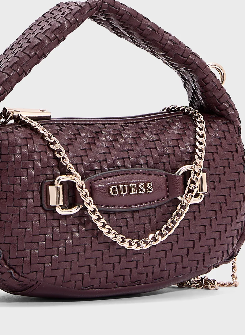 GUESS Logo Detail Francy Mini Crossbody