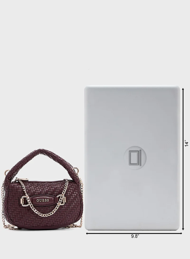 GUESS Logo Detail Francy Mini Crossbody