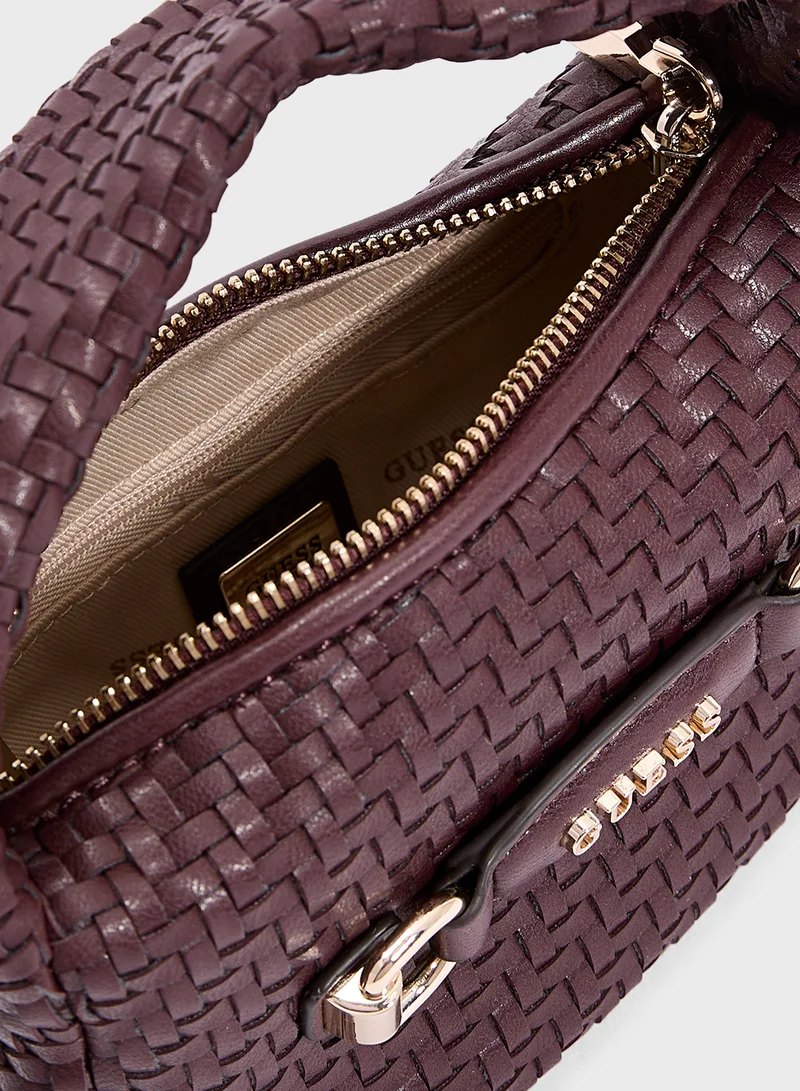 GUESS Logo Detail Francy Mini Crossbody
