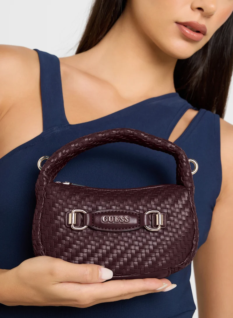 GUESS Logo Detail Francy Mini Crossbody