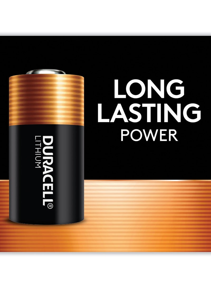 دوراسيل بطارية ليثيوم 3 فولت من دوراسيل CR 123 - عبوة من قطعة واحدة - Image 2