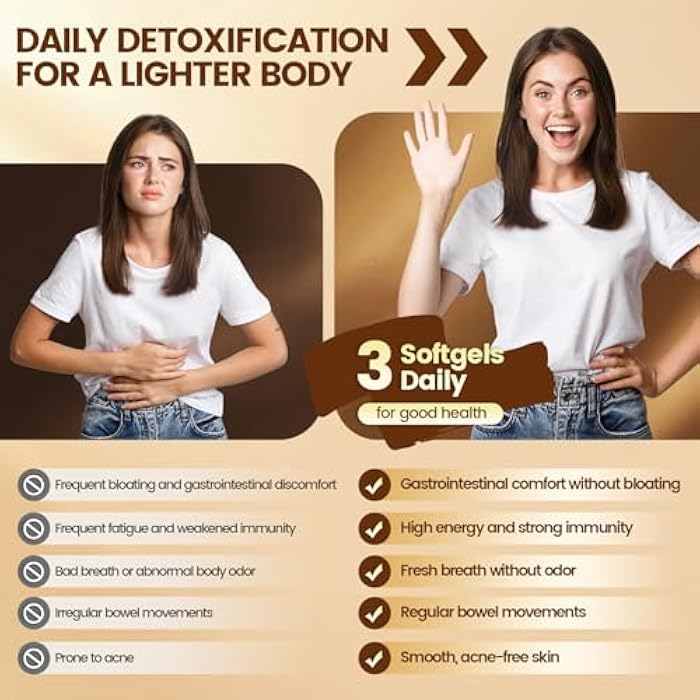 VivoNu 18 في 1 تنظيف الجوز الأسود والأفسنتين للبشر، إمداد لمدة 80 يوم، 6600 ملغ حصة، تنظيف سريع للأمعاء وصحة الجهاز الهضمي مع القرنفل، الثوم، الكركم، بذور اليقطين، الأوريجانو، البربرين والمزيد 240 كبسولة لينة - Image 4