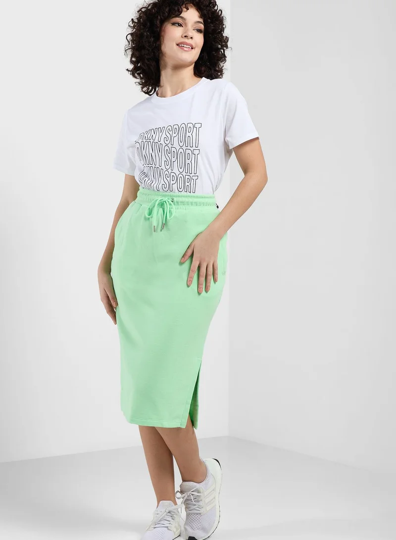 DKNY Crew Neck Graphic T-Shirt