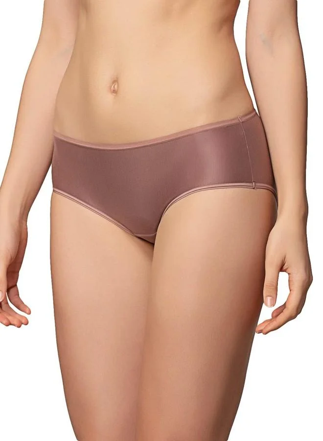 ترايامف Triumph Women's Polyamide Classic Solid Hipster Panties (Pack of 1) (756I567_Brown