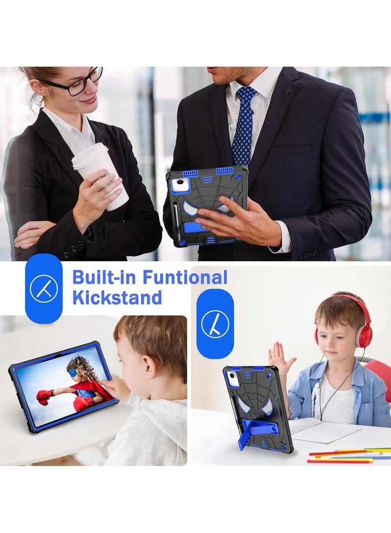 general Tablet Kids Case Compatible with Lenovo Tab M11 11 inch 2024,Protective Cover Shockproof Resistant Case with Built-in Pen Slot + Holder + Shoulder Strap Tablet Cover - Image 3