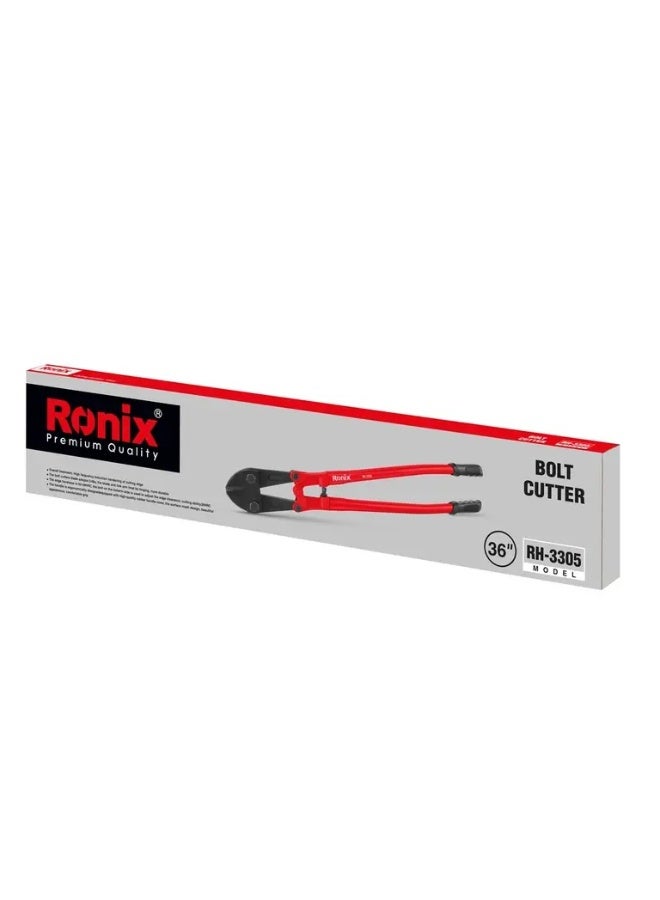 Ronix 36" Heavy Duty Bolt Cutter RH-3305, 12mm Cutting CR-MO Jaws, German Manufacturing #Ronix RH-3305 - Image 4