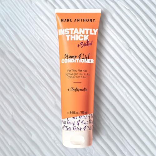 Marc Anthony Instantly Thick Biotin Conditioner, 8.45 oz - Volumizing & Moisturizing Hair Product for Thin, Flat or Dry Hair - Paraben-free, Sulfate-free, Phthalate-free - Image 3