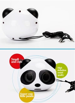 Generic USB Panda Mini Creative Cute Cartoon USB 2.0 Speaker Desktop Phone Laptop Small Sound System  - Image 3