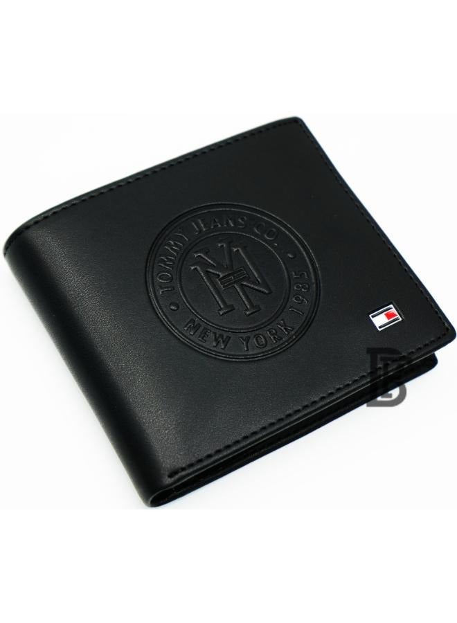 Tommy Hilfiger Plus Leather Coin And Credit Card Wallet BLACK- LEATHER  - Image 2