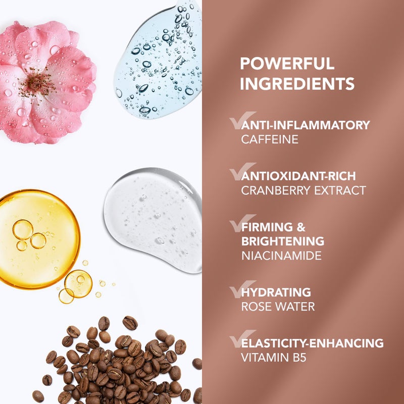 FOREO SUPERCHARGED Eye & Lip Contour Booster Serum - Conductive Gel - Niacinamide Serum - Anti Aging Serum - Lip Plumping & Puffy Eyes Treatment - Practical Travel Size - 3 x 0.12 fl.oz. Capsules - Image 4