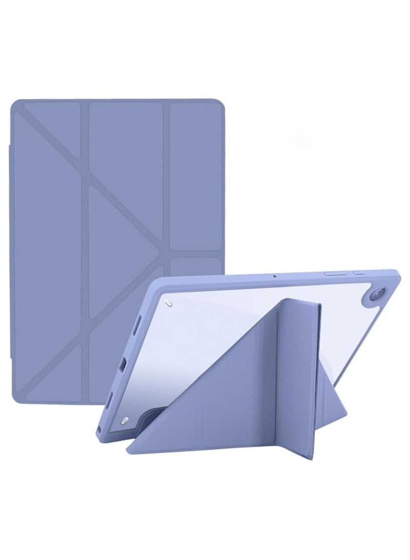 general Suitable for Samsung Galaxy Tab S9 Plus/S9 FE, Acrylic Deformation Bracket Flat Protective Cover[With pen slot][Auto Sleep/Wake - Image 1