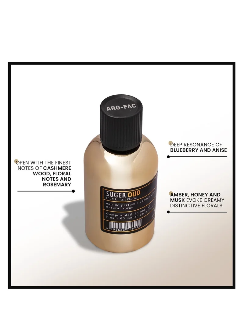 AMD Perfumes  Aro Fac Suger Oud By AMD Perfumes Men and Women Fragrance EDP 100ml  | Best Price UAE