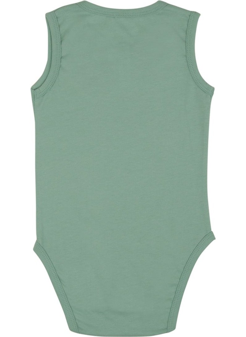 Jrmori Basic Sleeveless Body with Snap Detailed Logo  - Image 2