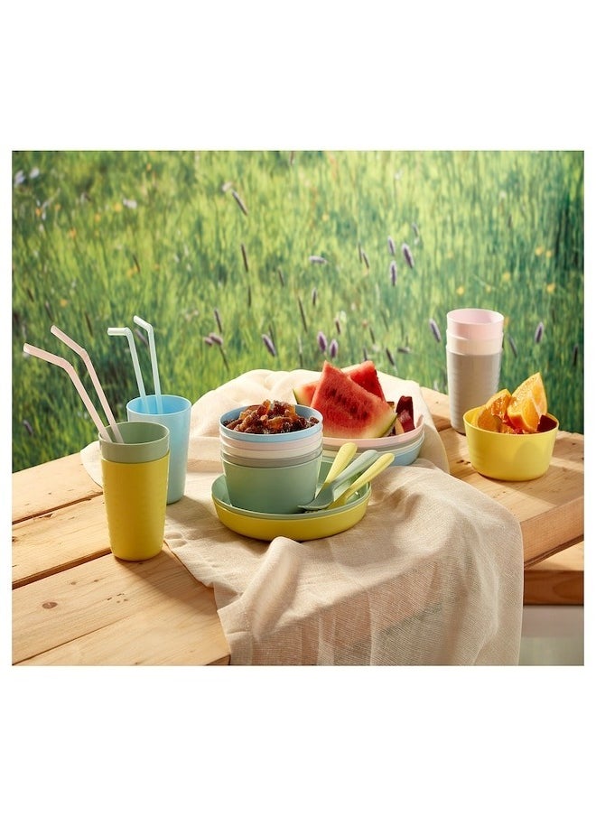 Kalas KALAS Bowls Set of 6 - Durable, BPA-Free Plastic Kids Bowls in Fun Mixed Colors - Microwave & Dishwasher Safe, Perfect for Everyday Use  - Image 4