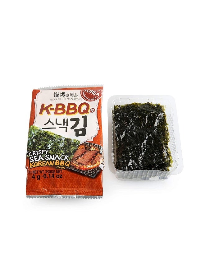 Wang Le Uni Wang Seaweed Korean Bbq Laver 24 X (3 X 0.14 Oz) - Image 3