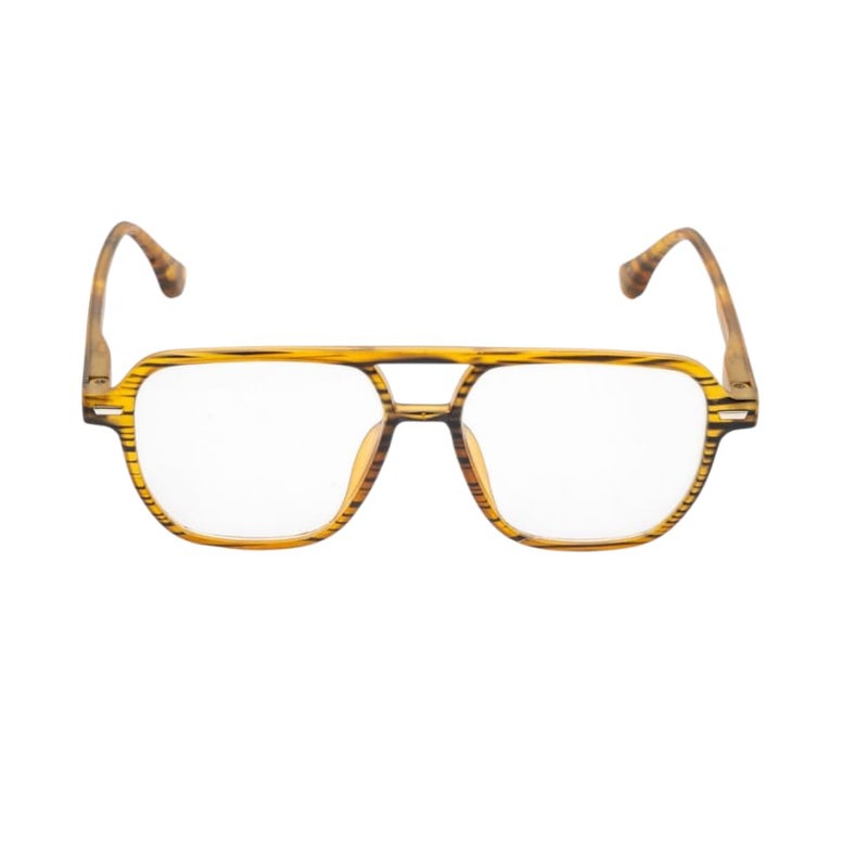 LENS+ Lensplus Aviator TR Full Rim Eyeglasses with Blue Cut Lightweight Unisex Eyewear for Men & Women | Stylish Computer & Daily Use Frame - Image 1