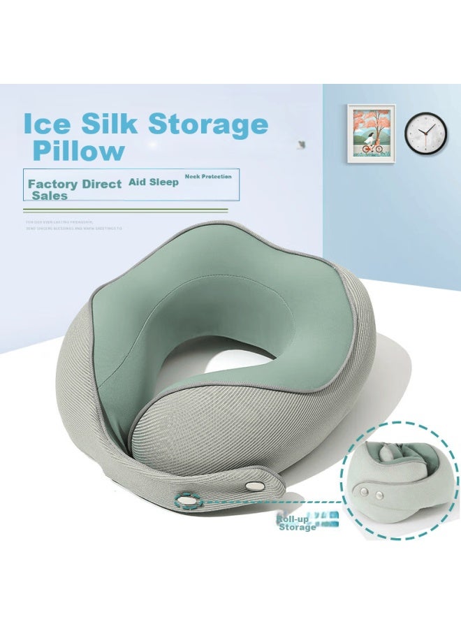 Tfo Sixth Generation Camping Pillow, Comfortable Portable Outdoor Camping Pillow Nap Pillow 2402408 Sky Blue - Image 2