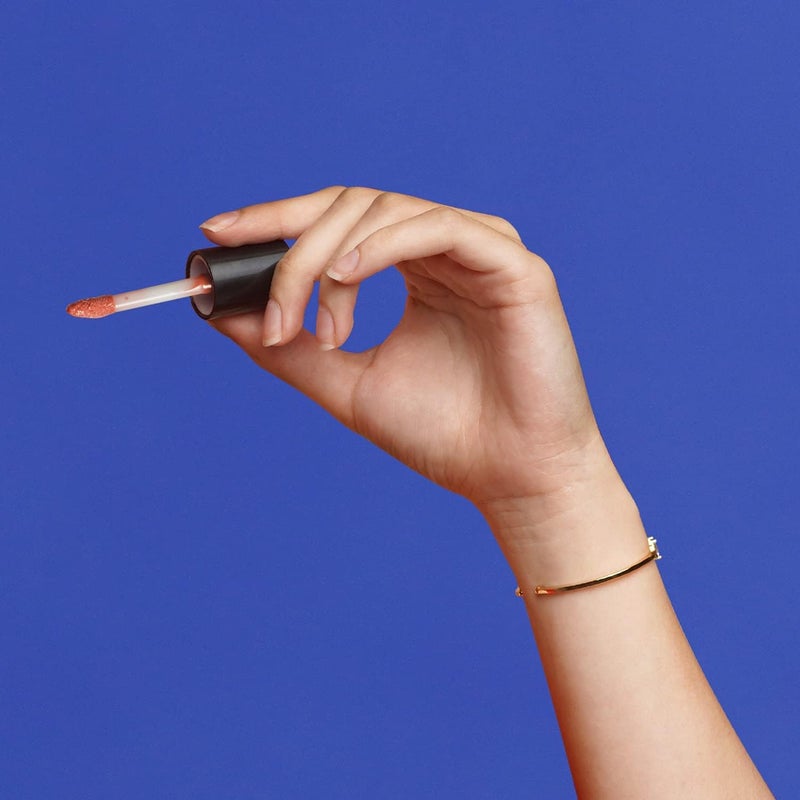 Palladio Hydrating Lip Oil Infused with Hyaluronic Acid, Non-Sticky Formula, Subtle shine with tinted sheer color, liquid lipstick, prevents chapped lips, Vegan & Cruelty-Free | 0.13 Oz. (NOT!) - Image 5