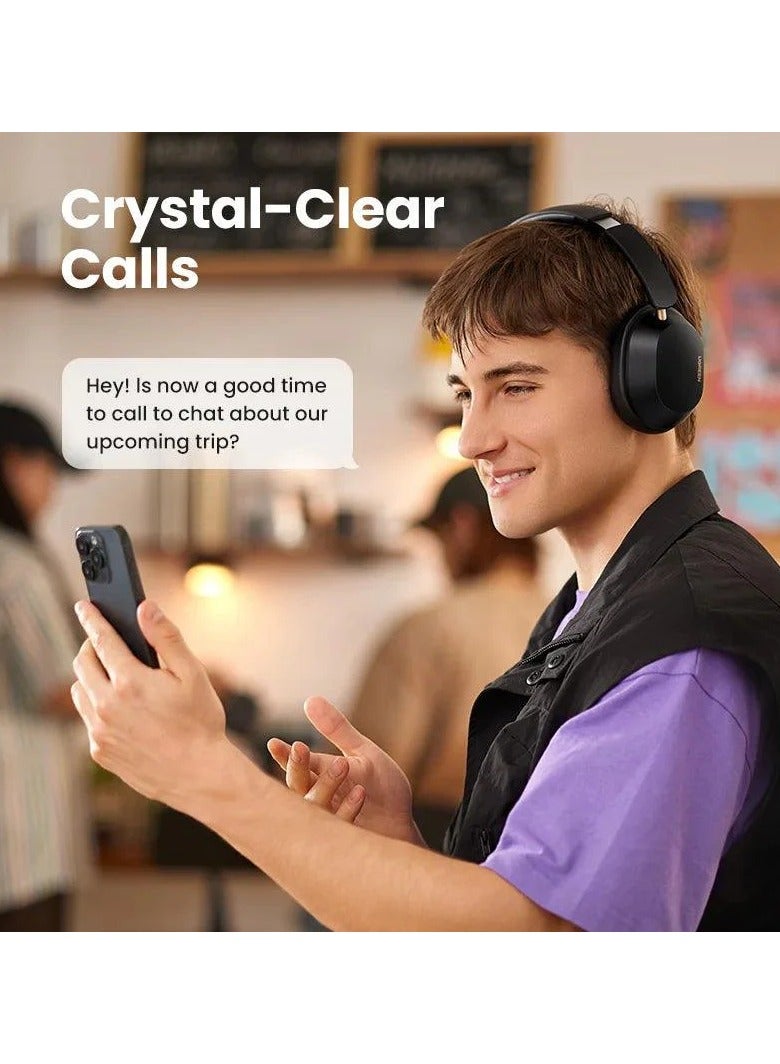 UGREEN HiTune Max 5C Wireless Headphones Hybrid ANC Bluetooth 5.4 Black - Image 4