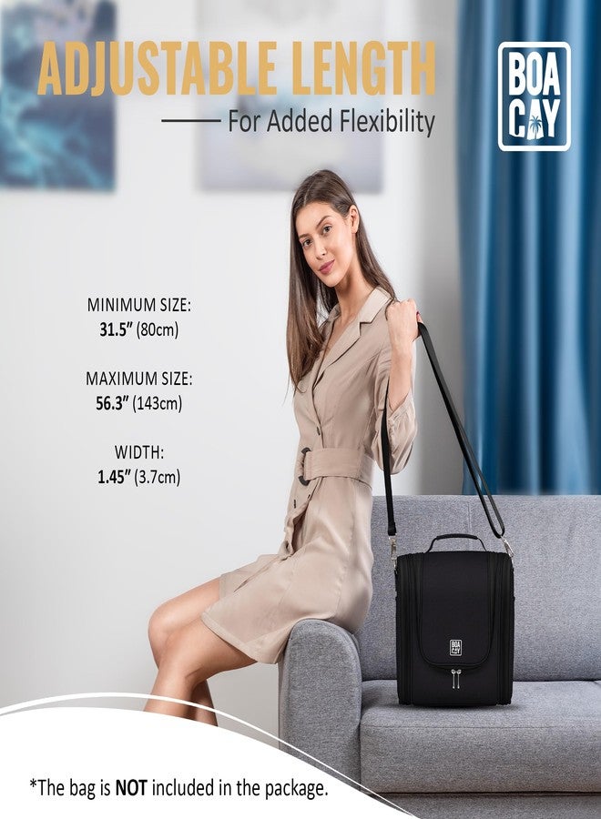 BOACAY Wide Purse Strap Replacement for Crossbody, Messenger, Duffle, Shoulder Bag, Handbag - Universal, Adjustable, Comfortable - 100% Strong Nylon - Image 4