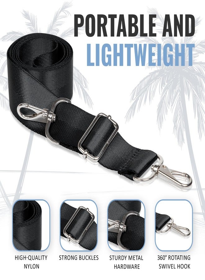 BOACAY Wide Purse Strap Replacement for Crossbody, Messenger, Duffle, Shoulder Bag, Handbag - Universal, Adjustable, Comfortable - 100% Strong Nylon - Image 2