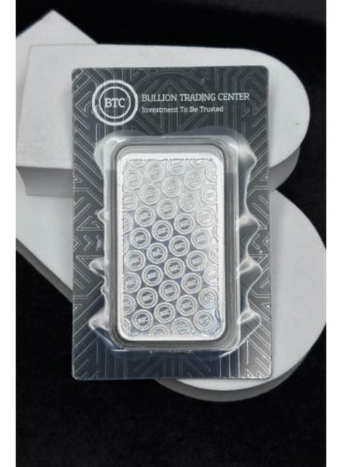 BTC Round Design 20 Grams Silver Bar (With Invoice)