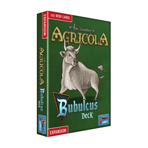 Lookout Agricola Revised Edition Bubulcus Deck EXPANSION Strategy Game Farming Game for Adults and Teens Advanced Board Game Ages 12 14 Players Avg Playtime 90 Minutes Made by Lookout Games - Image 1