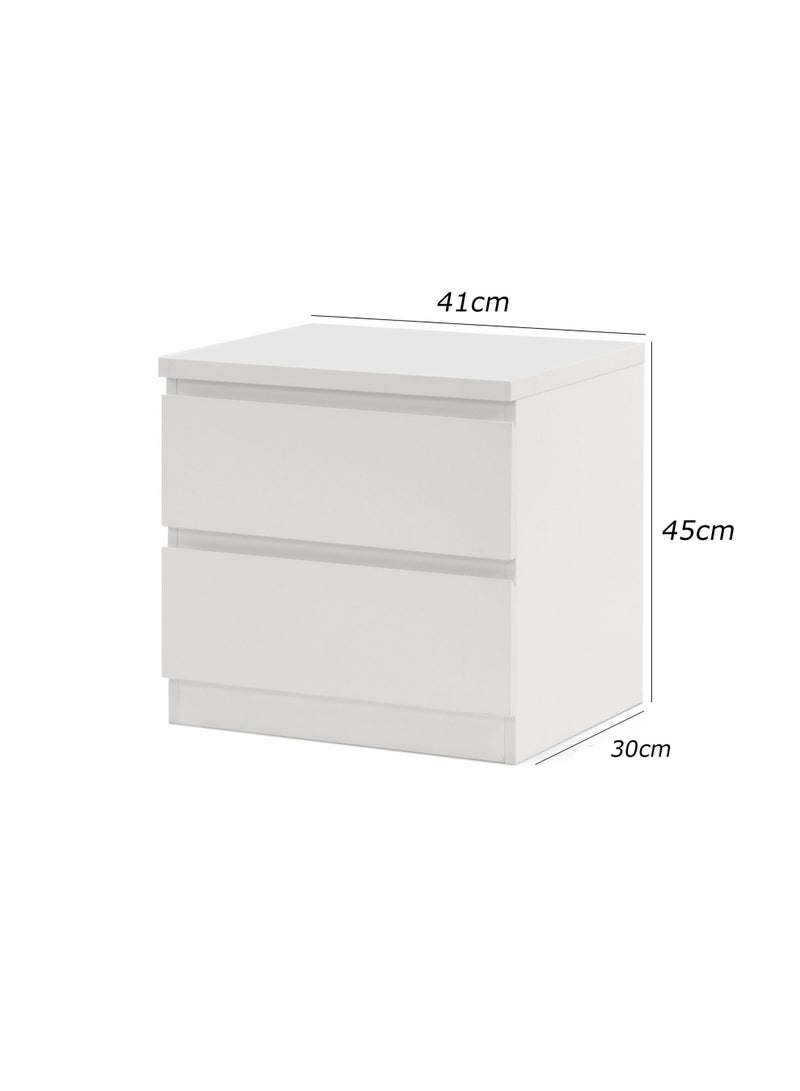 Furniture Store Modern MDF Nightstand - Height 45 cm - Width 41 cm - Depth 30 cm, from Furniture Store.  - Image 5