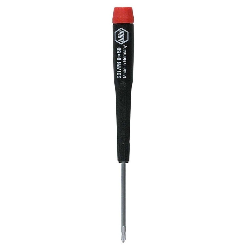 Wiha 96105 Phillips Screwdriver with Precision Handle, 0 x 50mm
