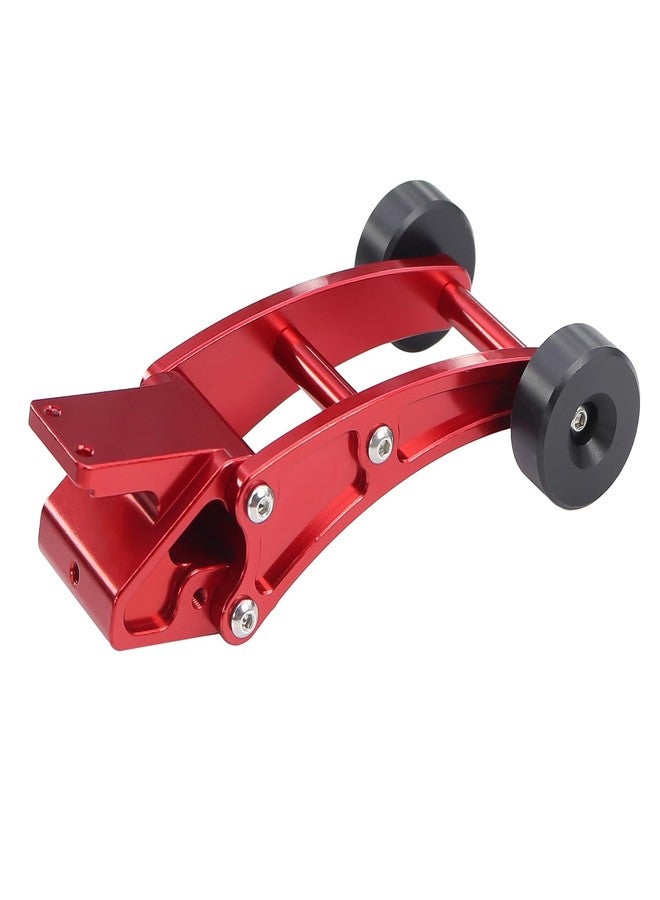 FACCNOY Adjustable Metal Wheelie Bar for 1/14 MJX Hyper Go 14210 14209 H14BM High Speed RC Brushless Remote Control Car Upgrades 14120 (Red) - Image 4
