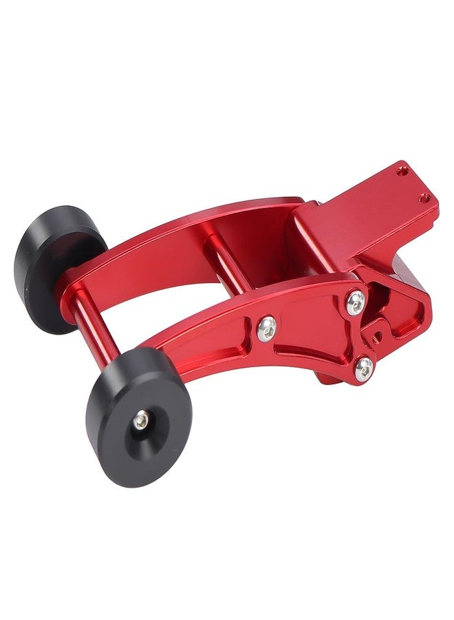 FACCNOY Adjustable Metal Wheelie Bar for 1/14 MJX Hyper Go 14210 14209 H14BM High Speed RC Brushless Remote Control Car Upgrades 14120 (Red) - Image 1
