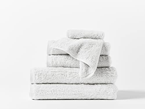 Coyuchi Cloud Loom Organic Towels, 6 Piece Set (Alpine White) - Image 2