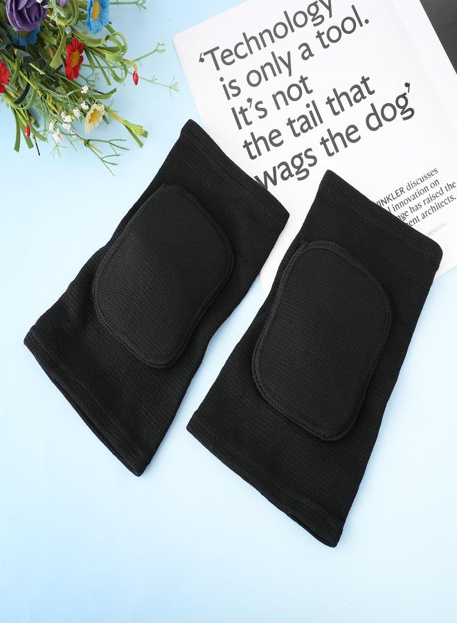 Sibba Compression Elbow Pads Arm Brace Support Fitness Arm Knee Protector Volleyball Basketball Breathable Elbow Wraps for Kids, Men and Women (Full Black, S) - Image 5